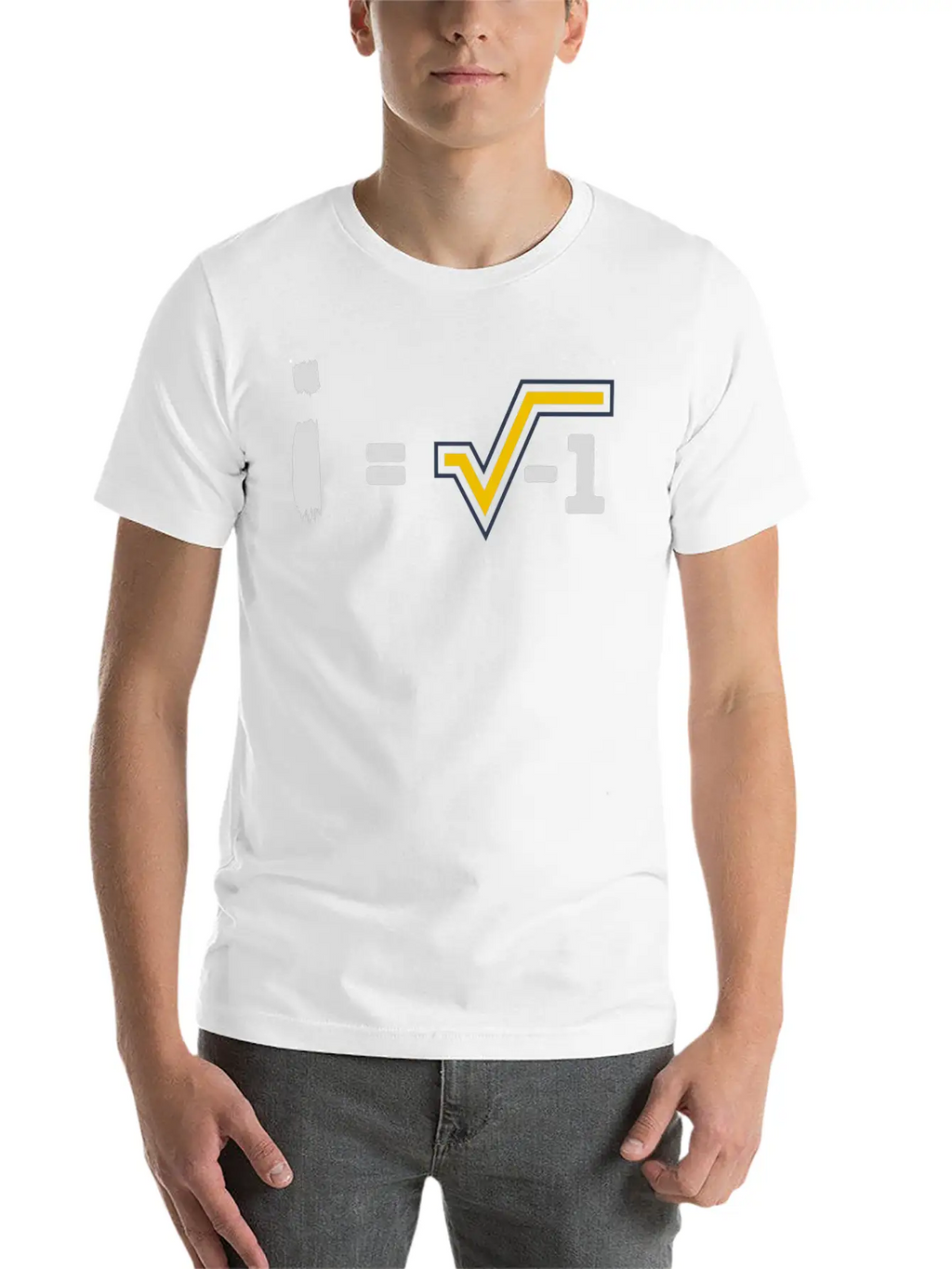 Math Symbols, Root , Gift For Math Teacher Unisex Short Sleeve Soft Cotton T-Shirt – Casual Everyday Wear