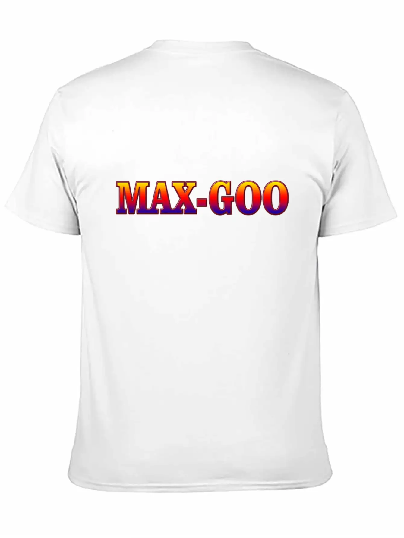 MAX-GOO Unisex Casual T-Shirt – Clean Design For Daily Comfort