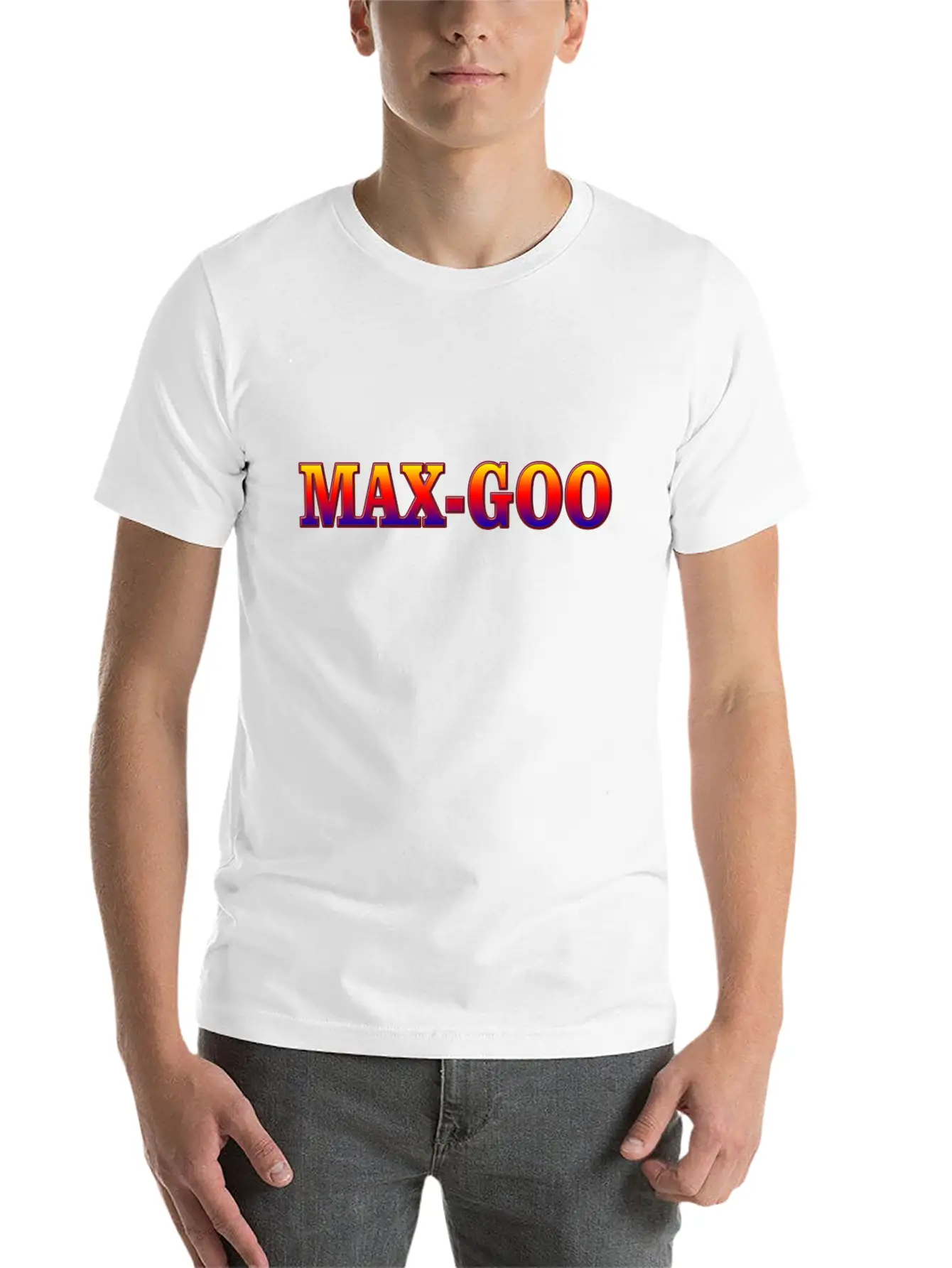 MAX-GOO Unisex Casual T-Shirt – Clean Design For Daily Comfort