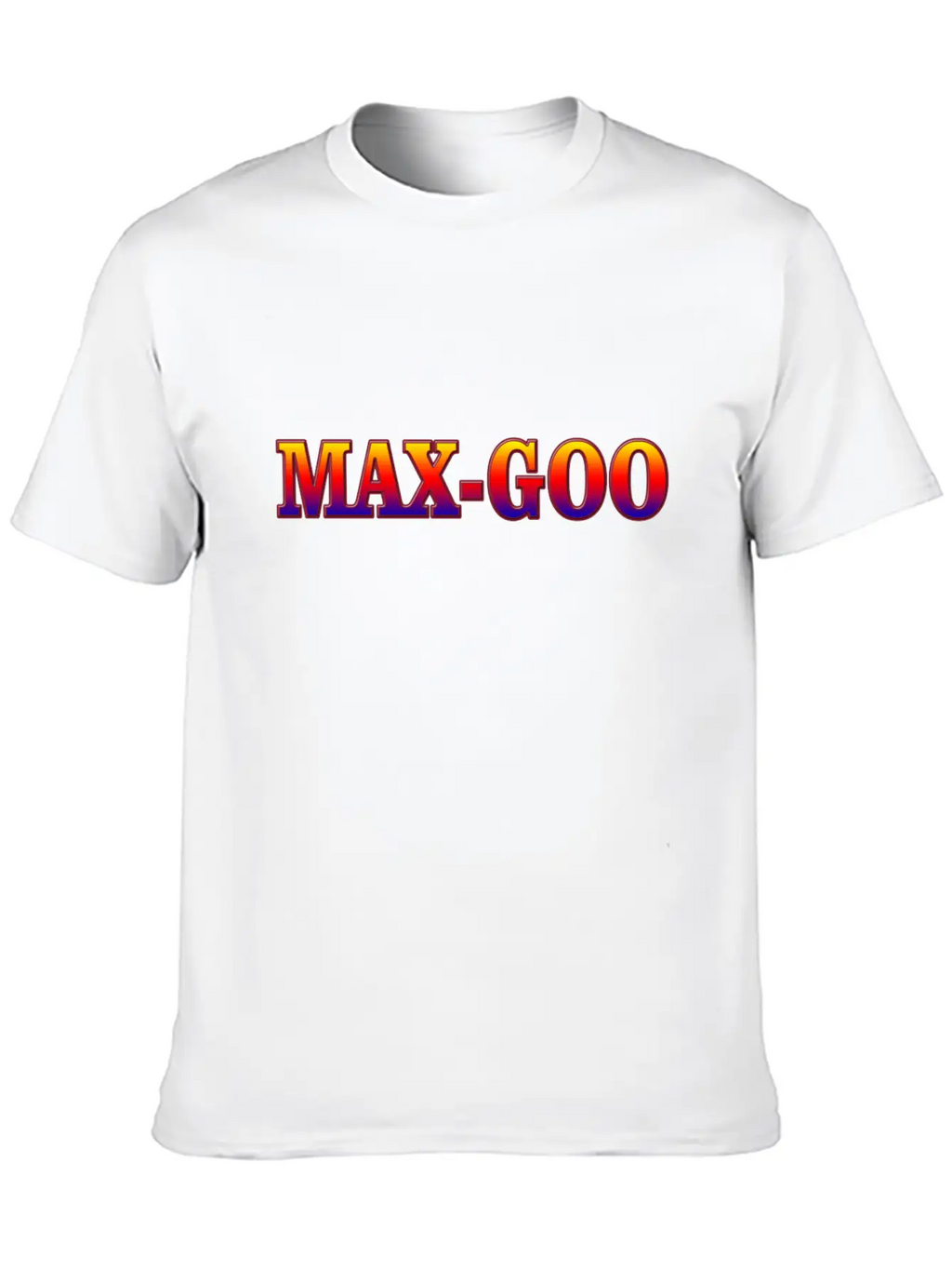 MAX-GOO Unisex Casual T-Shirt – Clean Design For Daily Comfort