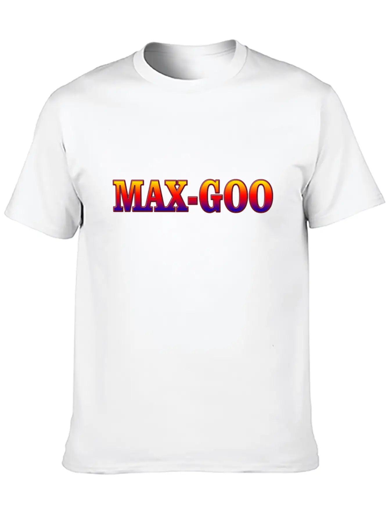 MAX-GOO Unisex Casual T-Shirt – Clean Design For Daily Comfort