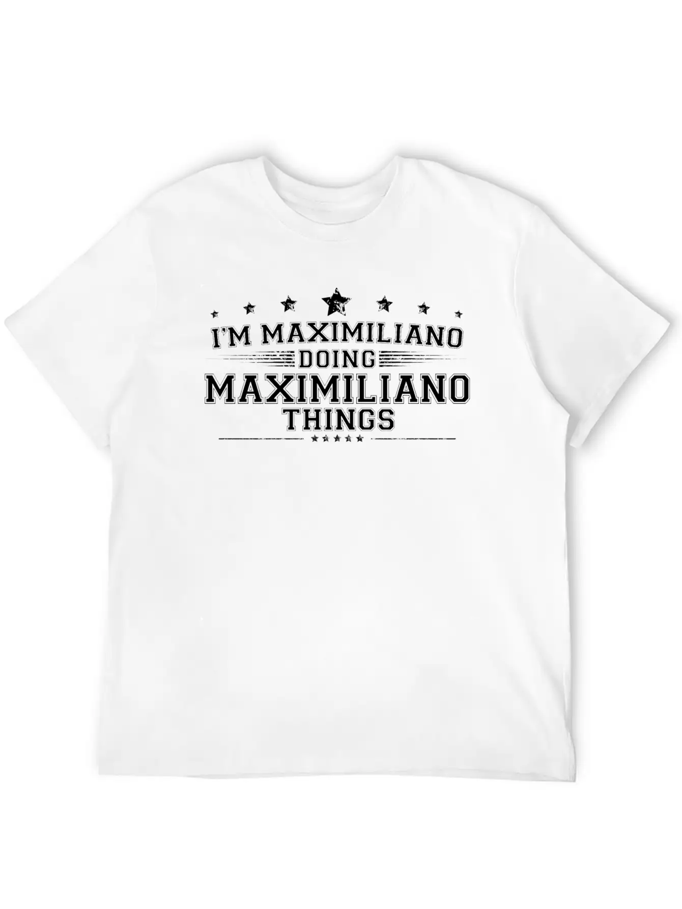 Maximiliano Stylish Everyday T-Shirt – Unisex Basic Cotton Tee