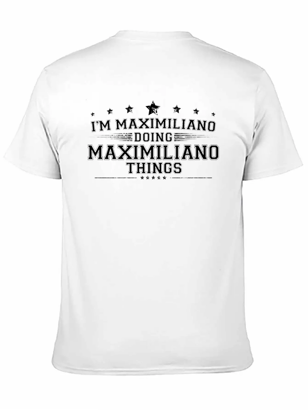 Maximiliano Stylish Everyday T-Shirt – Unisex Basic Cotton Tee