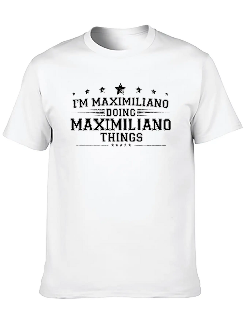 Maximiliano Stylish Everyday T-Shirt – Unisex Basic Cotton Tee
