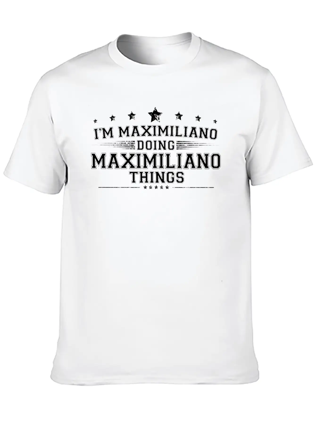 Maximiliano Stylish Everyday T-Shirt – Unisex Basic Cotton Tee