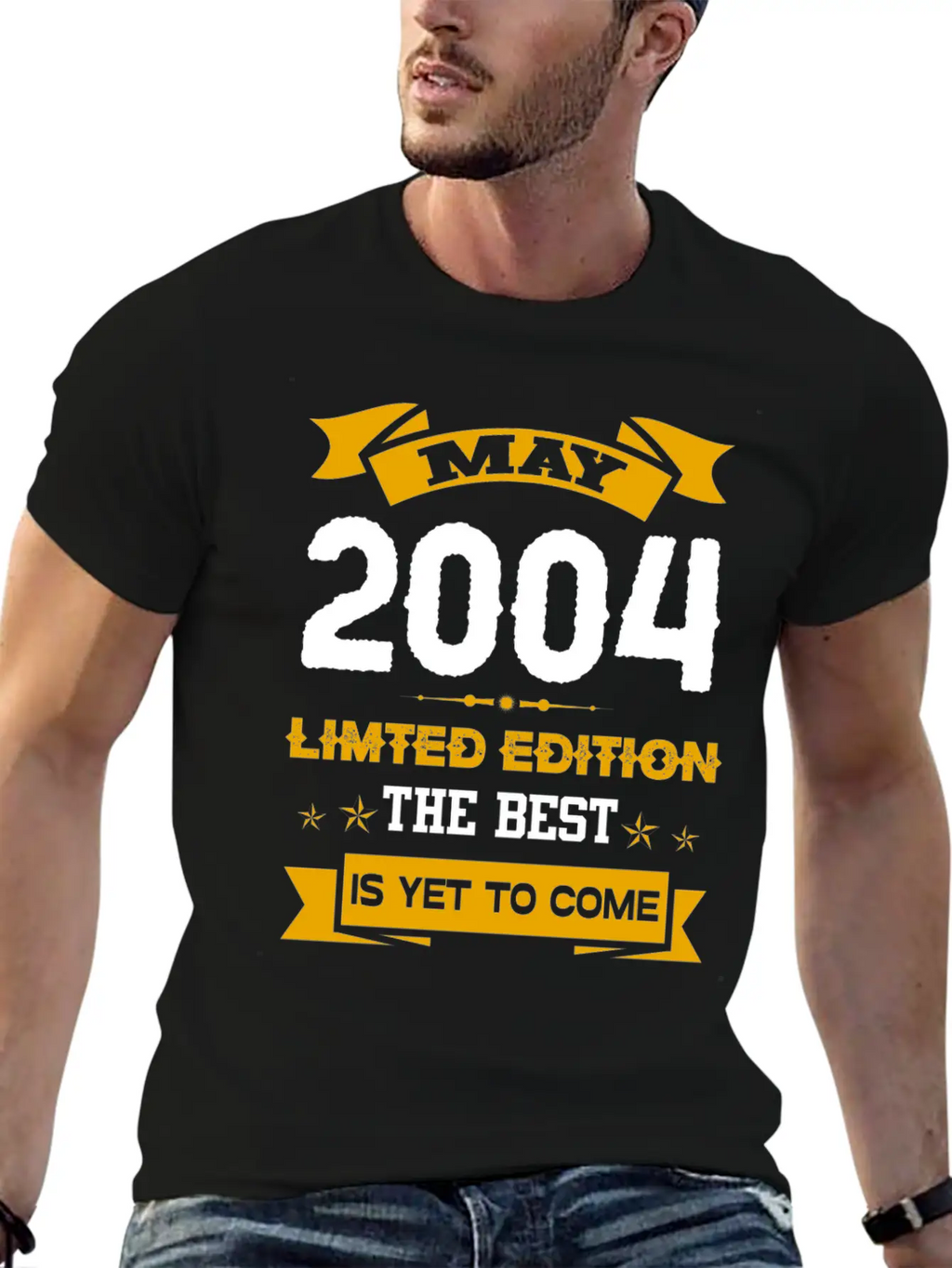 May 2004 Birthday Surprise Casual Graphic T-Shirt – Simple And Comfortable Daily Wear