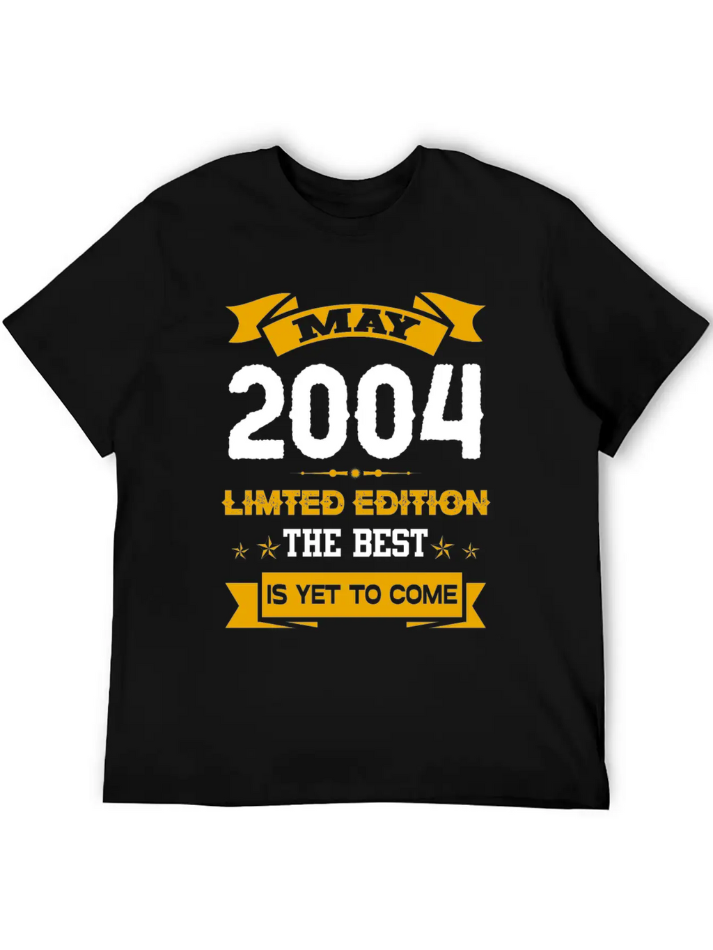 May 2004 Birthday Surprise Casual Graphic T-Shirt – Simple And Comfortable Daily Wear