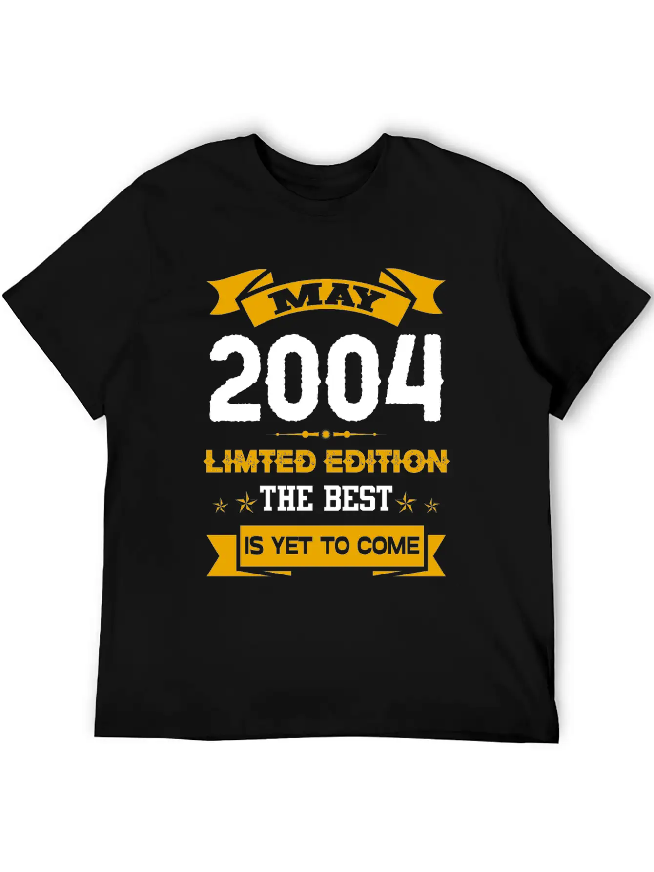 May 2004 Birthday Surprise Casual Graphic T-Shirt – Simple And Comfortable Daily Wear
