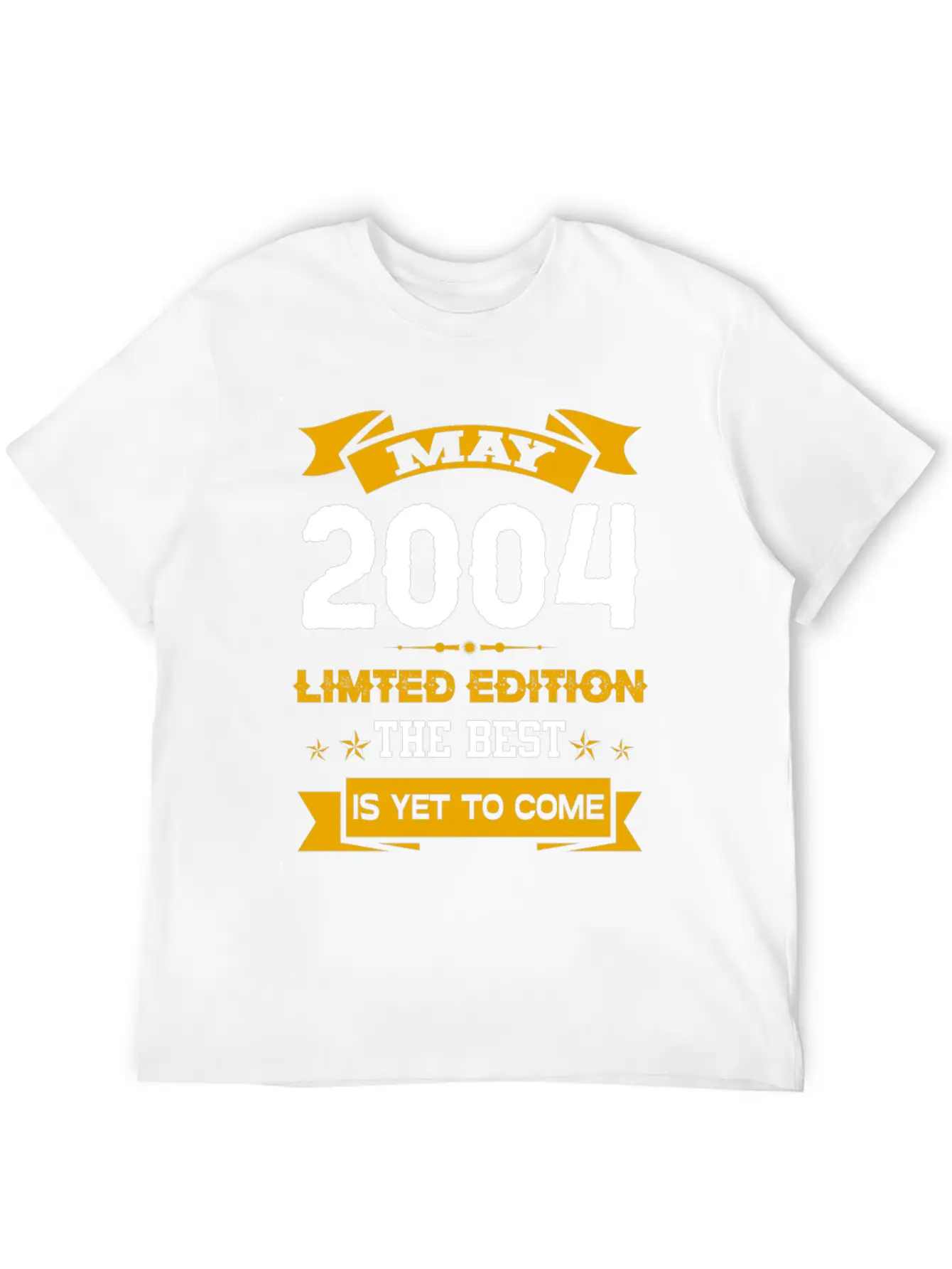 May 2004 Birthday Surprise Casual Graphic T-Shirt – Simple And Comfortable Daily Wear