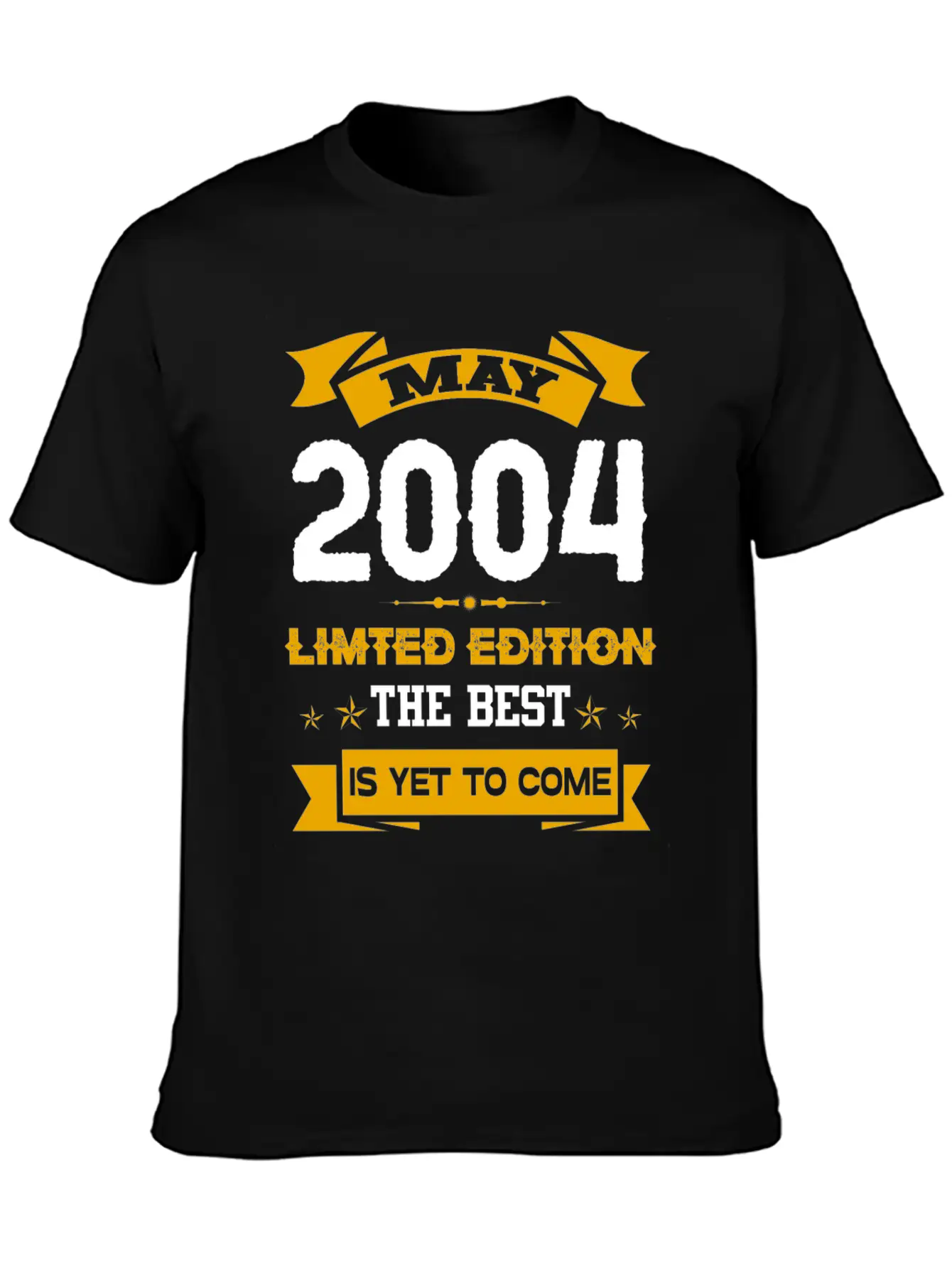 May 2004 Birthday Surprise Casual Graphic T-Shirt – Simple And Comfortable Daily Wear