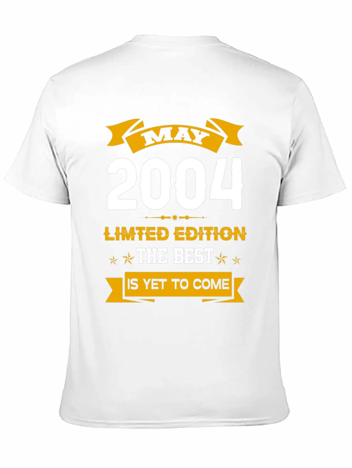 May 2004 Birthday Surprise Casual Graphic T-Shirt – Simple And Comfortable Daily Wear