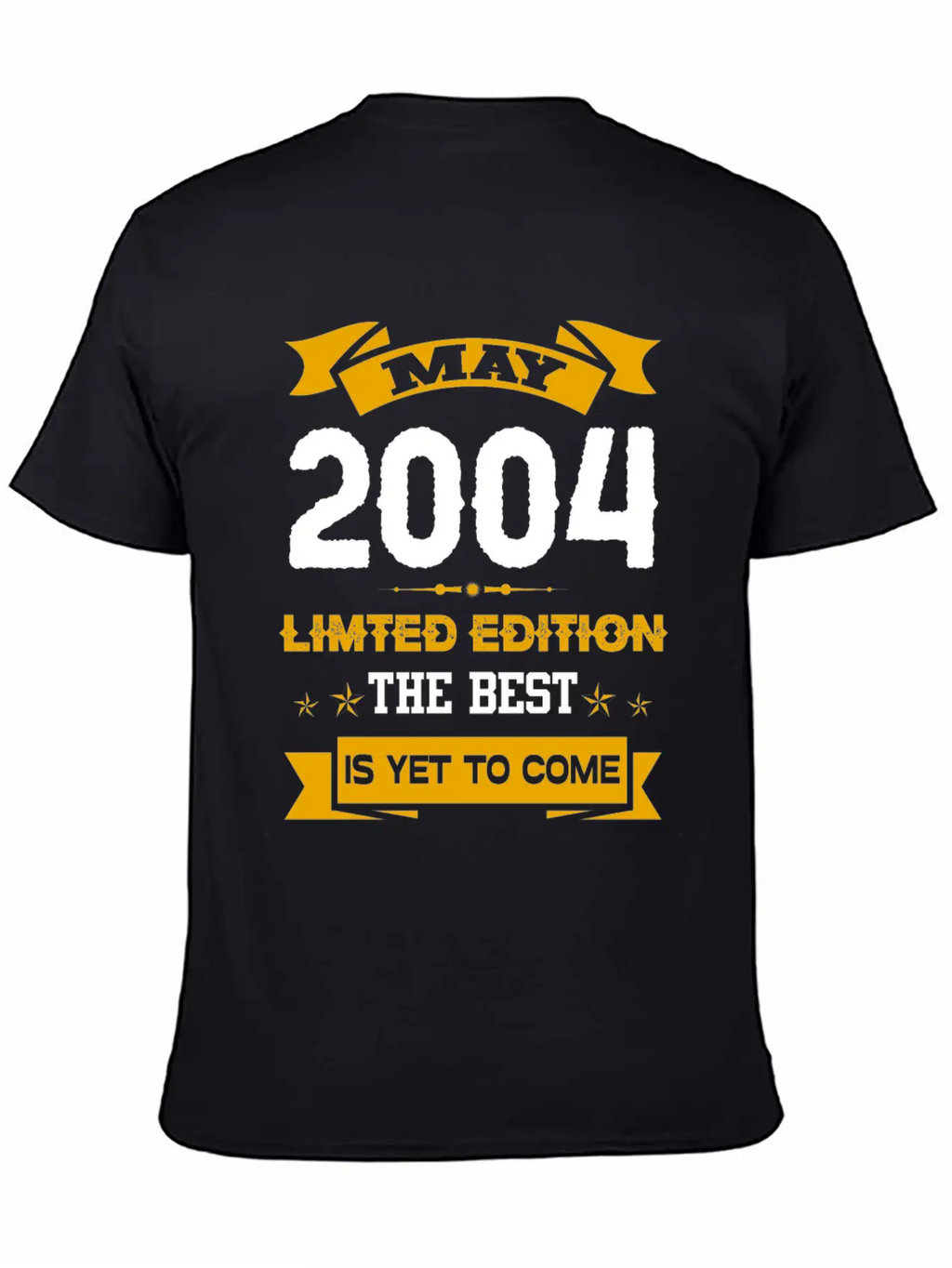 May 2004 Birthday Surprise Casual Graphic T-Shirt – Simple And Comfortable Daily Wear