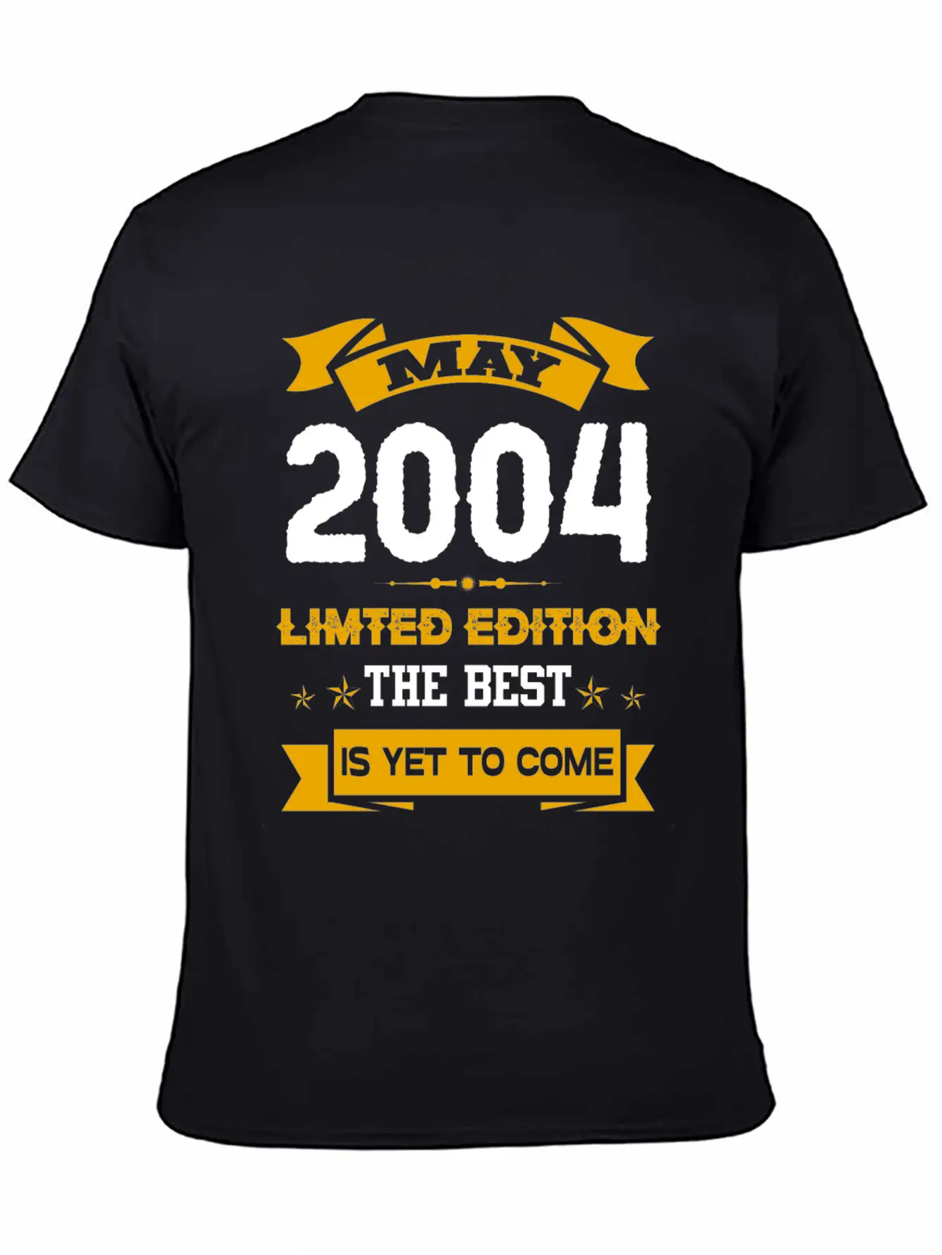 May 2004 Birthday Surprise Casual Graphic T-Shirt – Simple And Comfortable Daily Wear