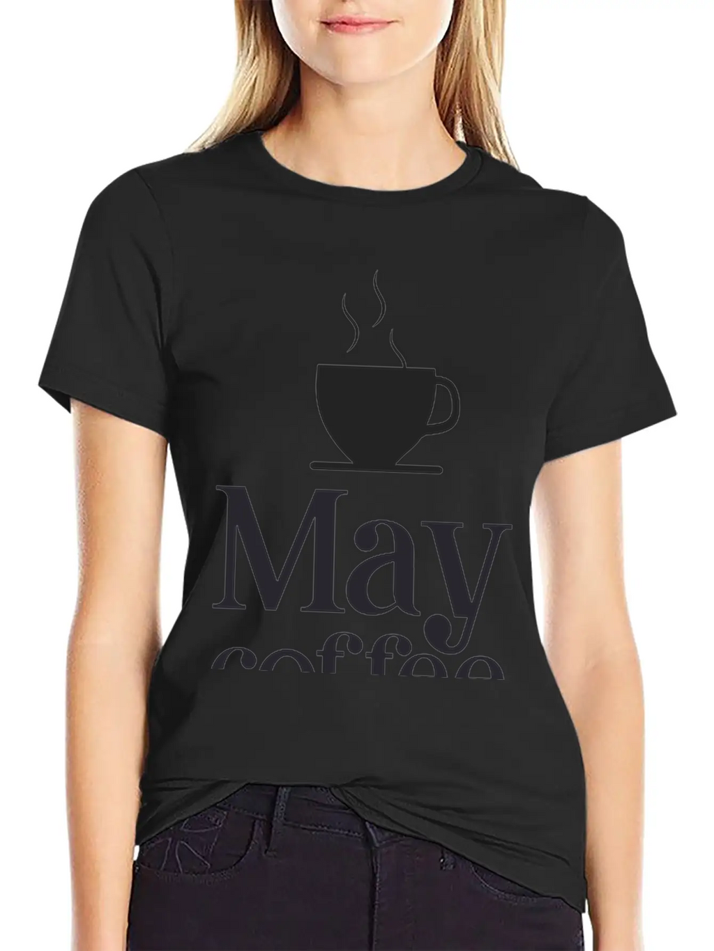 May Coffee Kick In Before Classic Fit Graphic Tee For Daily Comfort – Unisex Cotton Shirt