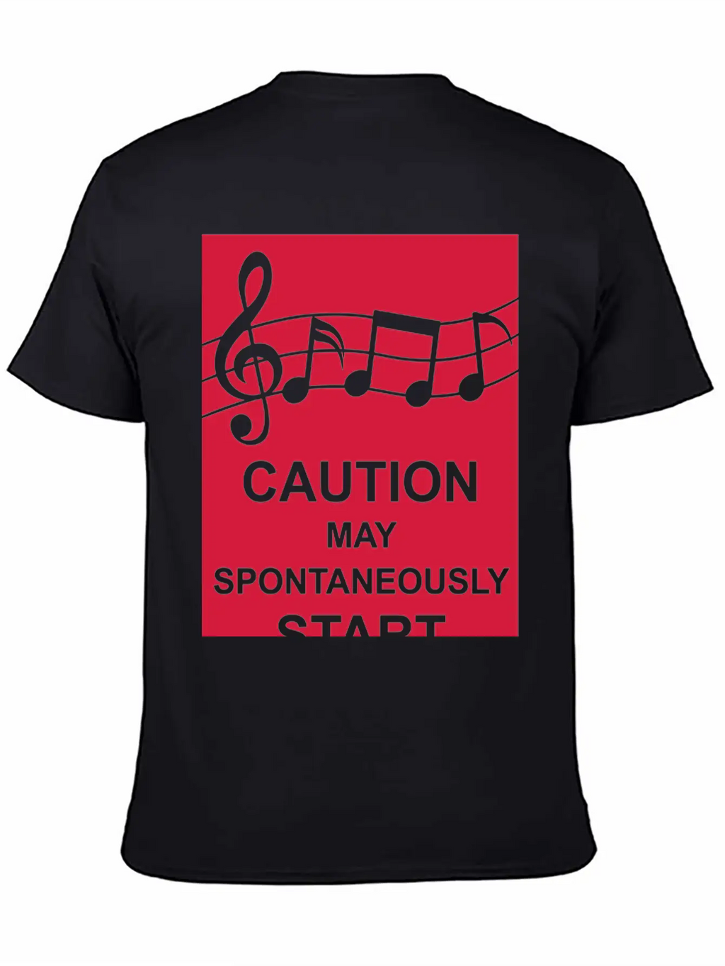May Spontaneously Start Singing Unisex Short Sleeve Soft Cotton T-Shirt – Casual Everyday Wear