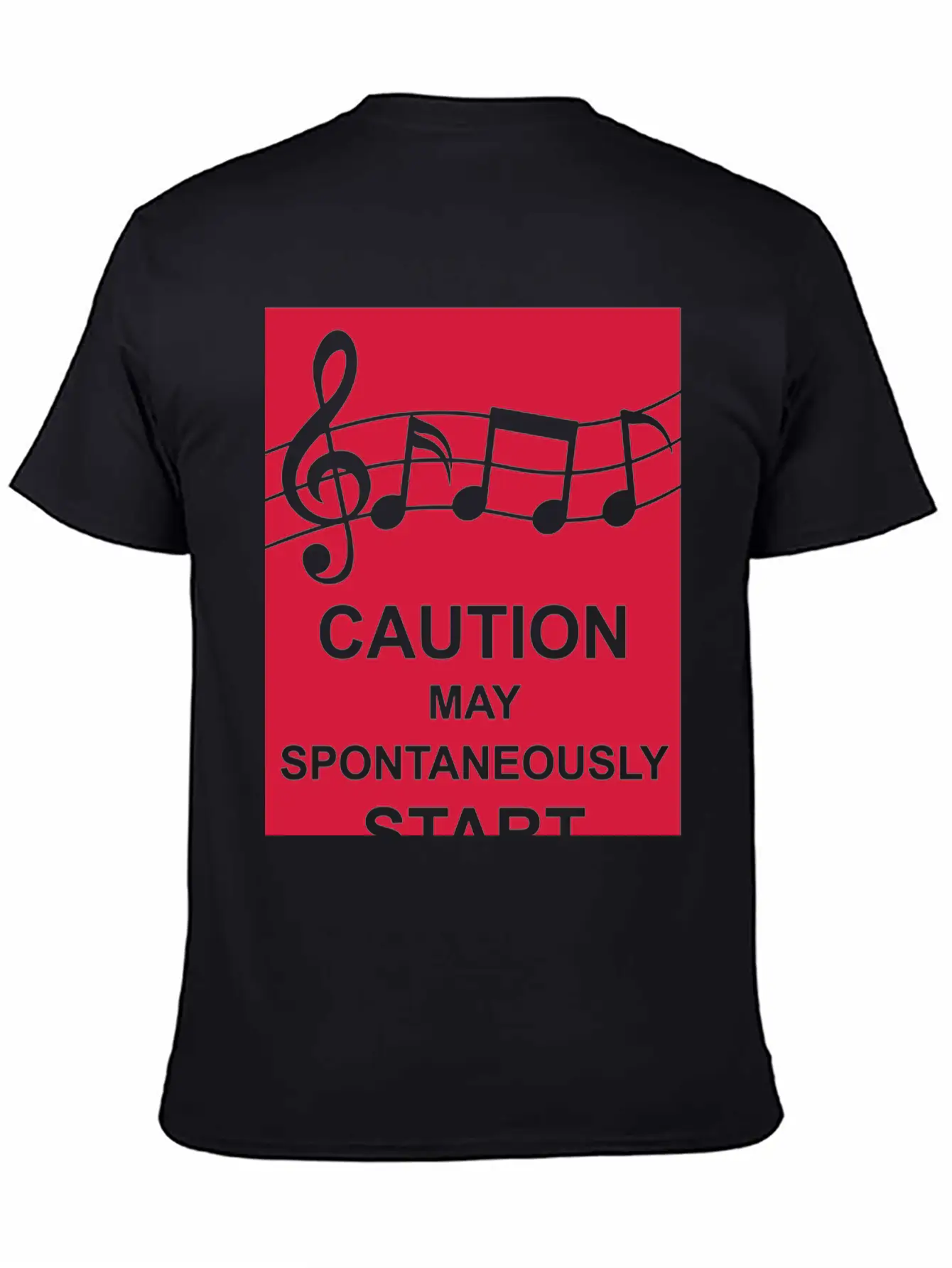 May Spontaneously Start Singing Unisex Short Sleeve Soft Cotton T-Shirt – Casual Everyday Wear