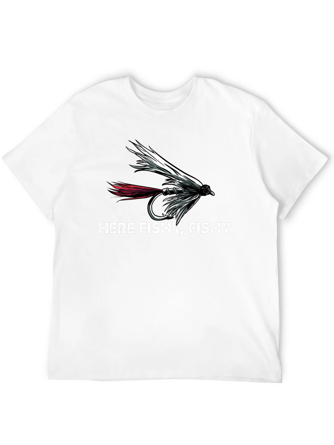 Here Fishy Fishy Fishing T-Shirt