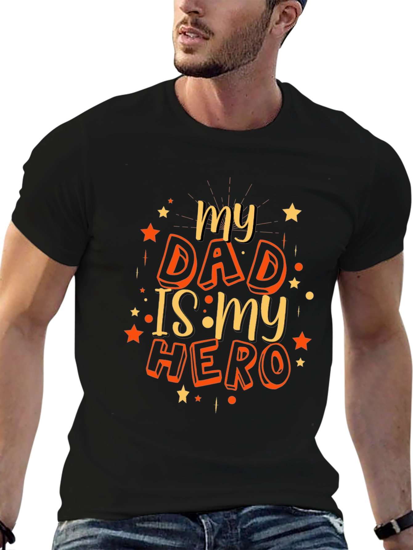 My Dad Is My Hero T-Shirt - Fathers Day Gift