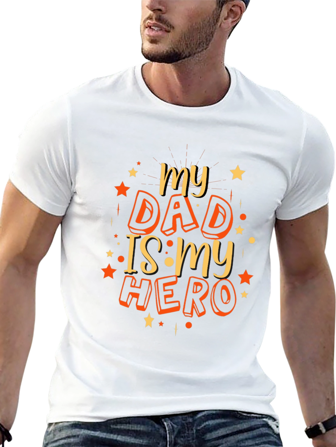 My Dad Is My Hero T-Shirt - Fathers Day Gift