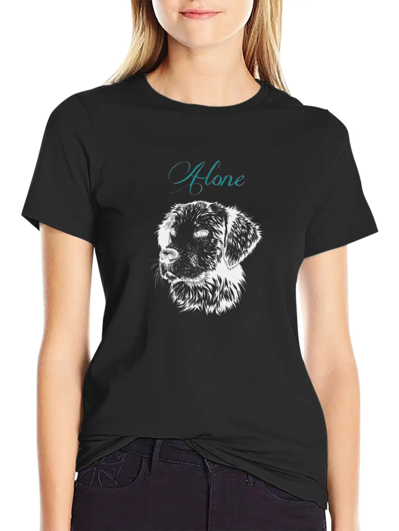 Me Alone Breathable Soft Cotton T-Shirt – Timeless Casual Look