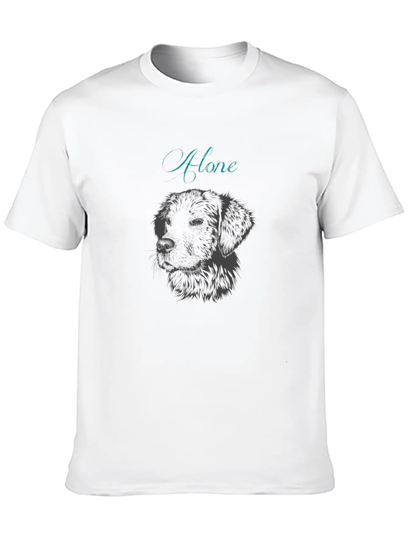 Me Alone Breathable Soft Cotton T-Shirt – Timeless Casual Look