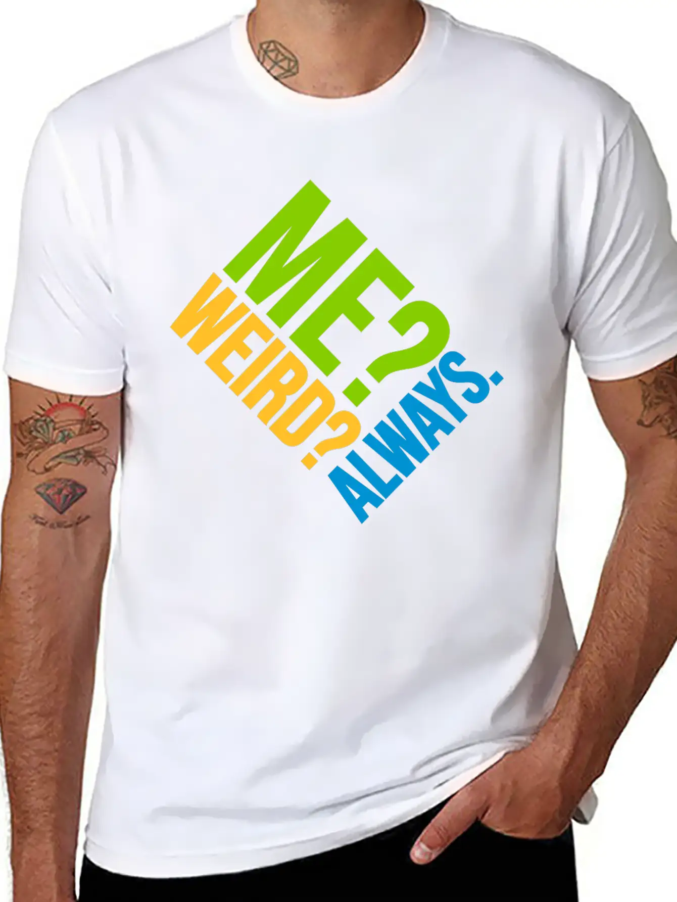 Me Weird Always Unisex Casual T-Shirt – Clean Design For Daily Comfort