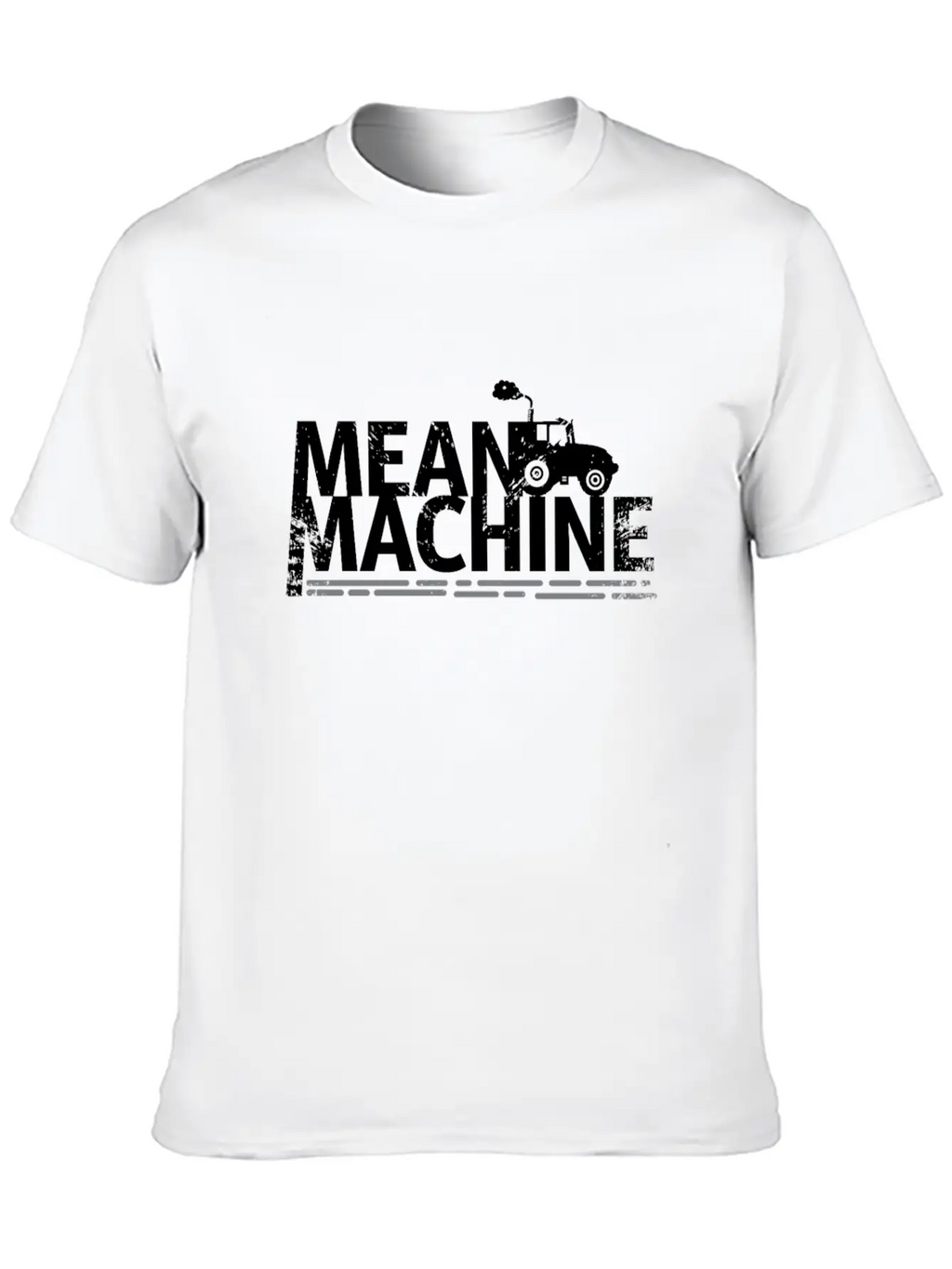 Mean Machine Tractor Kids Farmer Gift Christmas Unisex Casual T-Shirt – Clean Design For Daily Comfort