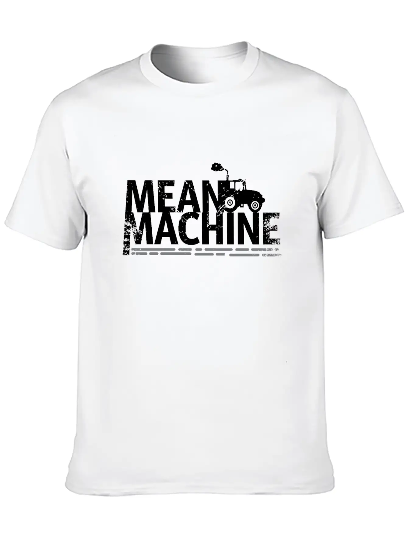 Mean Machine Tractor Kids Farmer Gift Christmas Unisex Casual T-Shirt – Clean Design For Daily Comfort