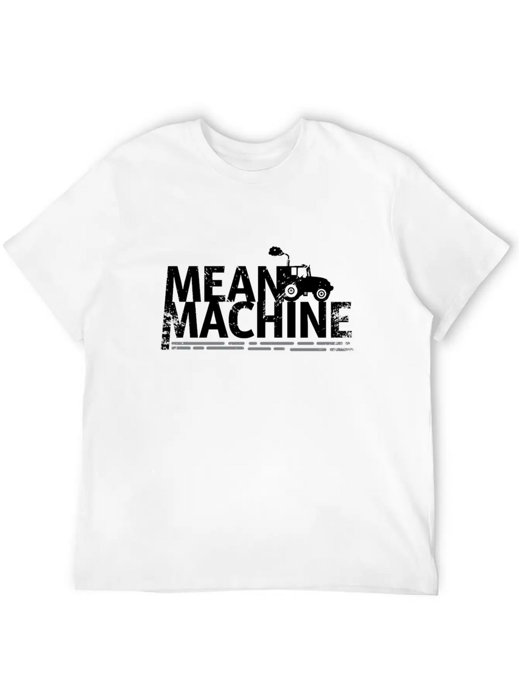 Mean Machine Tractor Kids Farmer Gift Christmas Unisex Casual T-Shirt – Clean Design For Daily Comfort