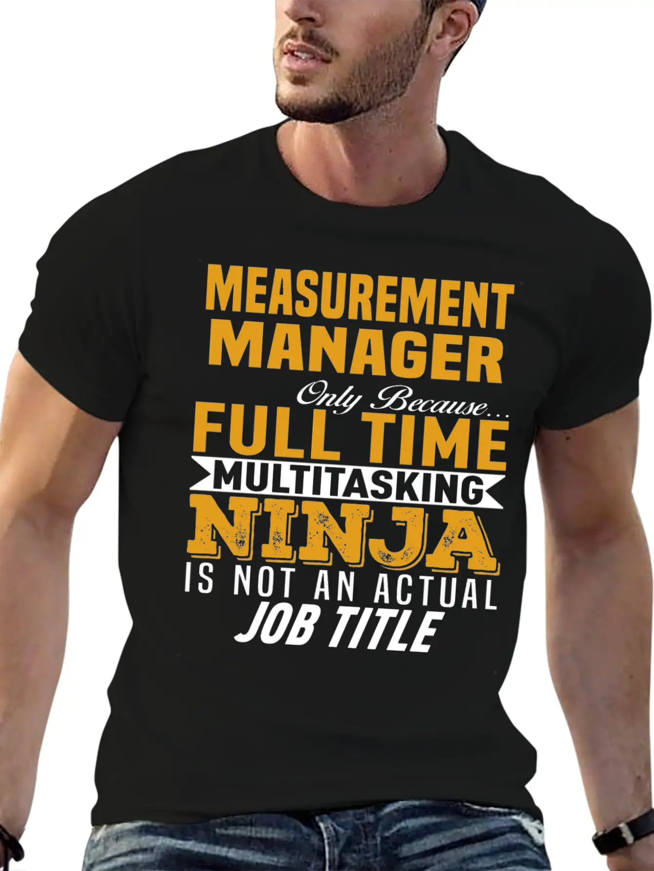 Measurement Manager Unisex Casual T-Shirt – Clean Design For Daily Comfort
