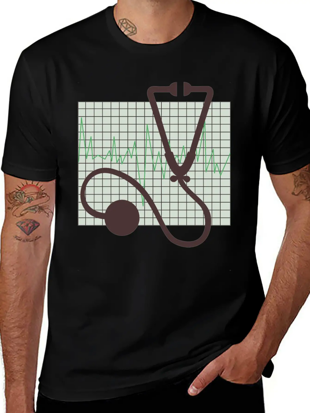 Medical Chart Colour Essential Cotton Tee For Daily Outfits – Unisex Style