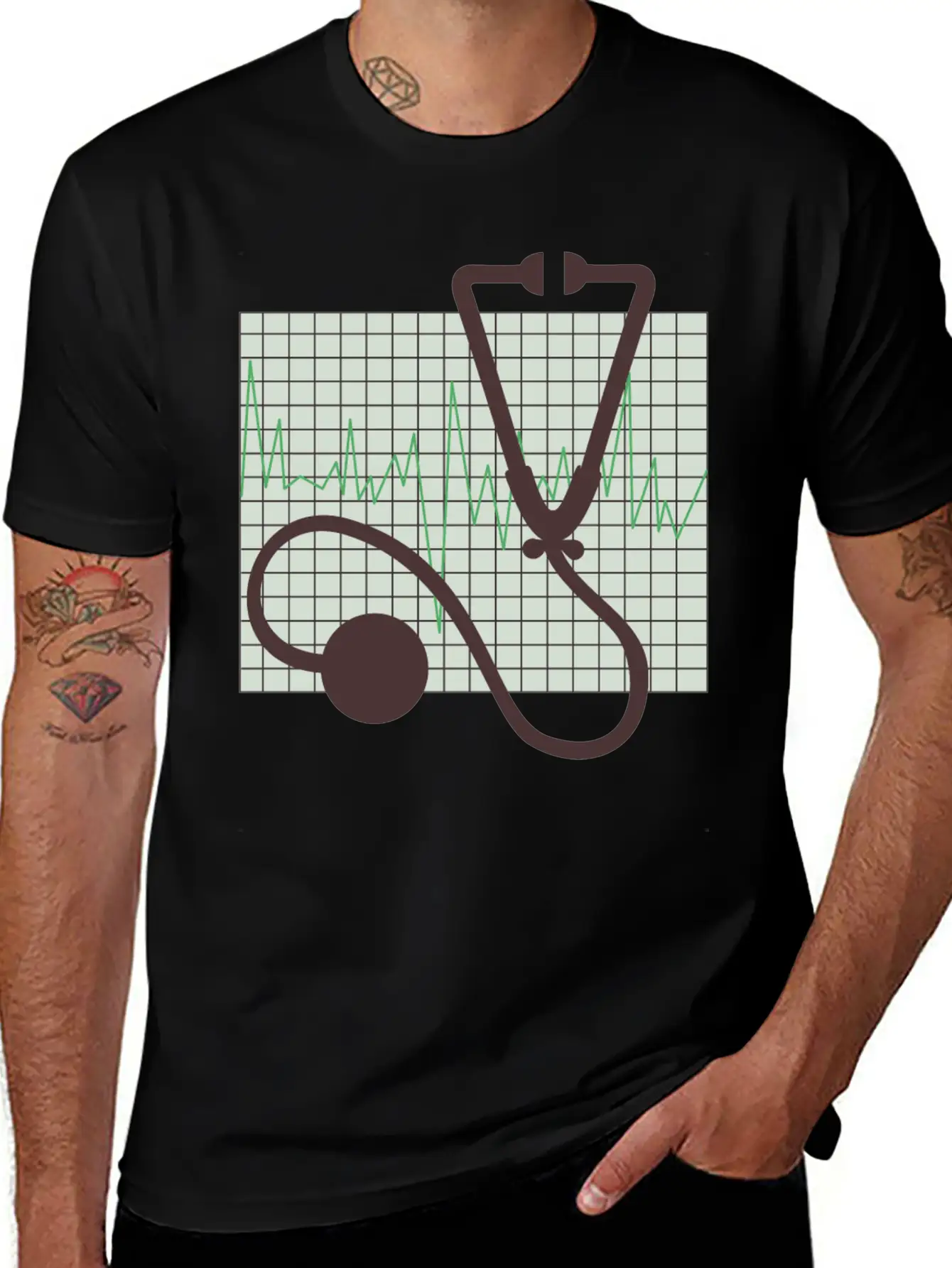 Medical Chart Colour Essential Cotton Tee For Daily Outfits – Unisex Style