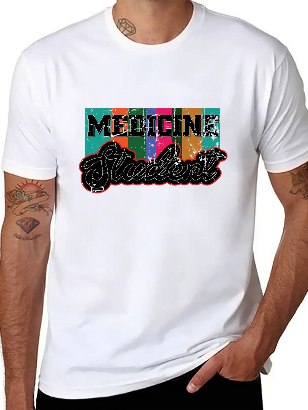 Medical Student Gift Medicine Student Uni Unisex Casual T-Shirt – Clean Design For Daily Comfort