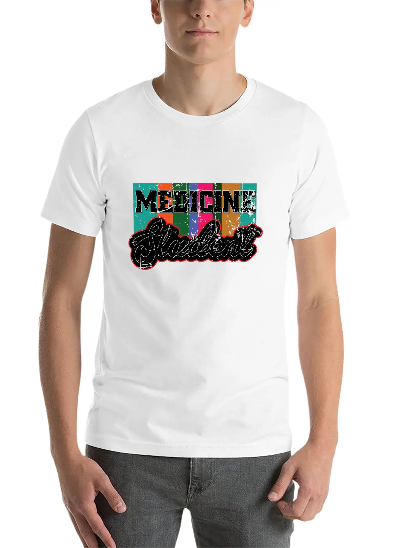 Medical Student Gift Medicine Student Uni Unisex Casual T-Shirt – Clean Design For Daily Comfort