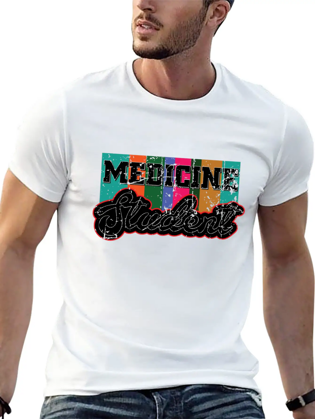 Medical Student Gift Medicine Student Uni Unisex Casual T-Shirt – Clean Design For Daily Comfort