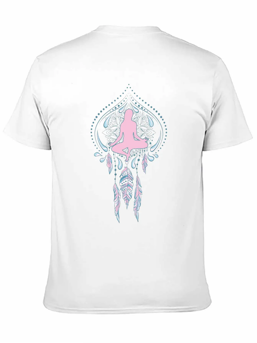 Meditation 07 Unisex Short Sleeve Soft Cotton T-Shirt – Casual Everyday Wear