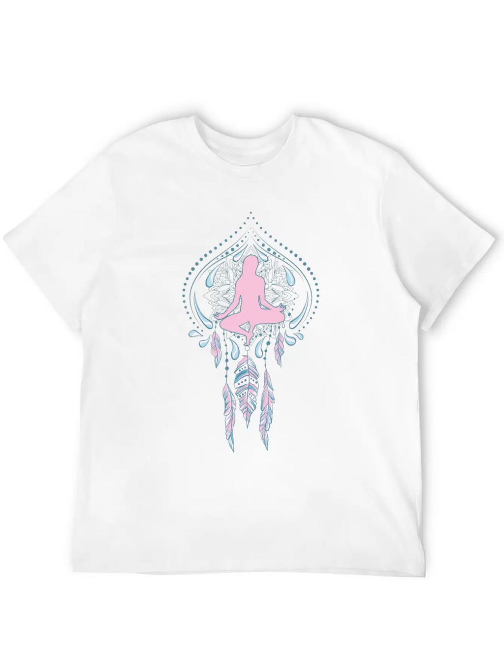 Meditation 07 Unisex Short Sleeve Soft Cotton T-Shirt – Casual Everyday Wear