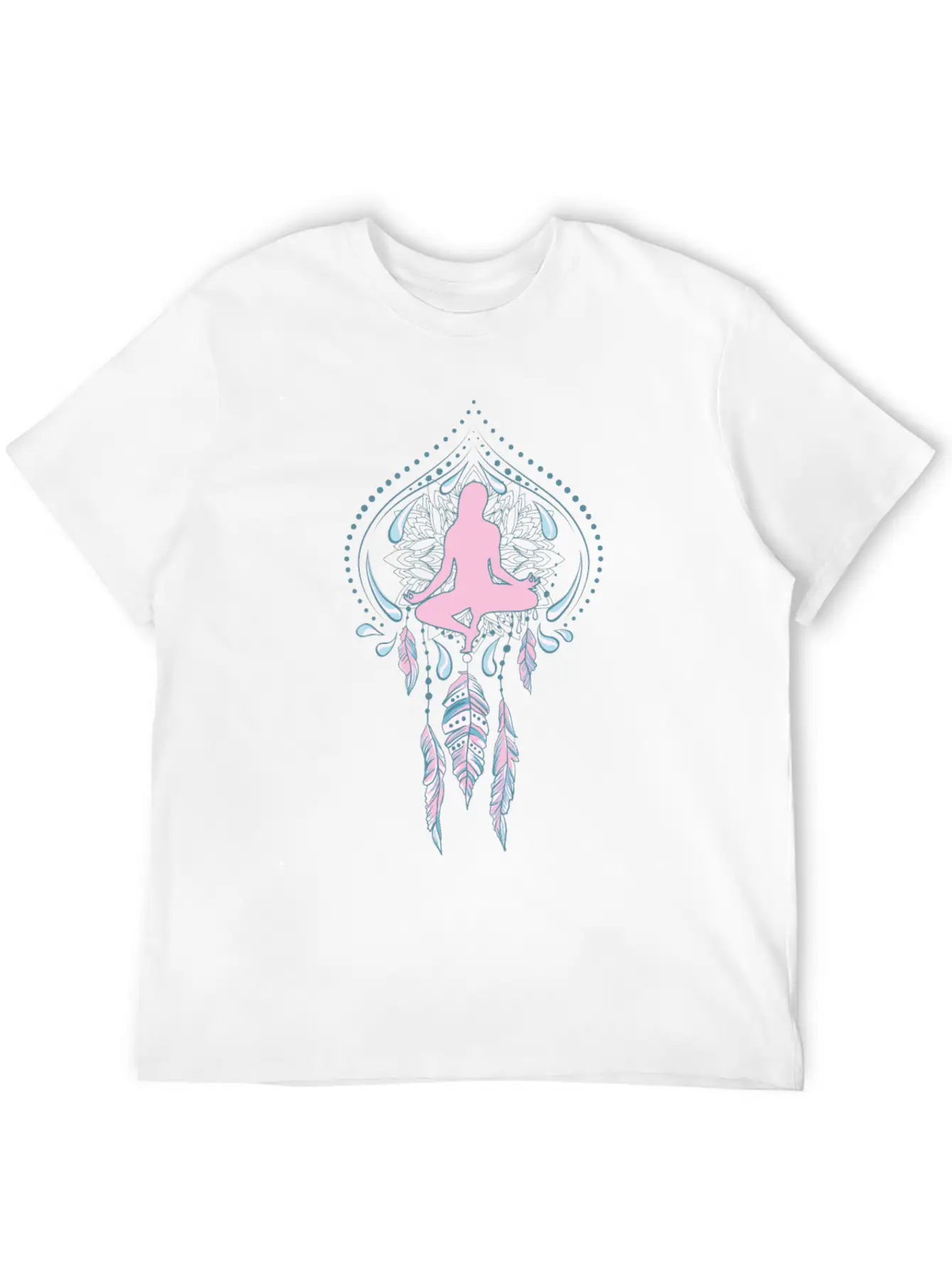 Meditation 07 Unisex Short Sleeve Soft Cotton T-Shirt – Casual Everyday Wear
