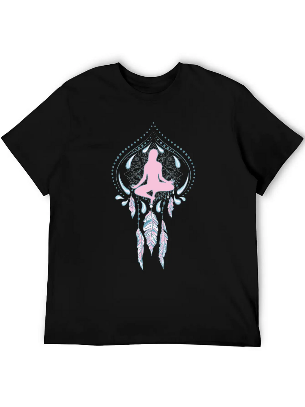Meditation 07 Unisex Short Sleeve Soft Cotton T-Shirt – Casual Everyday Wear