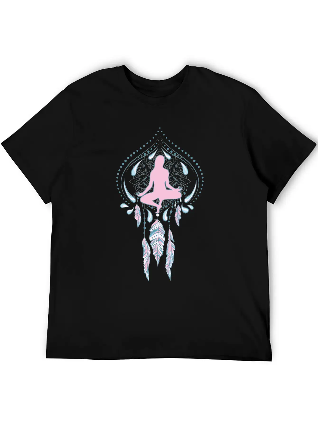 Meditation 07 Unisex Short Sleeve Soft Cotton T-Shirt – Casual Everyday Wear