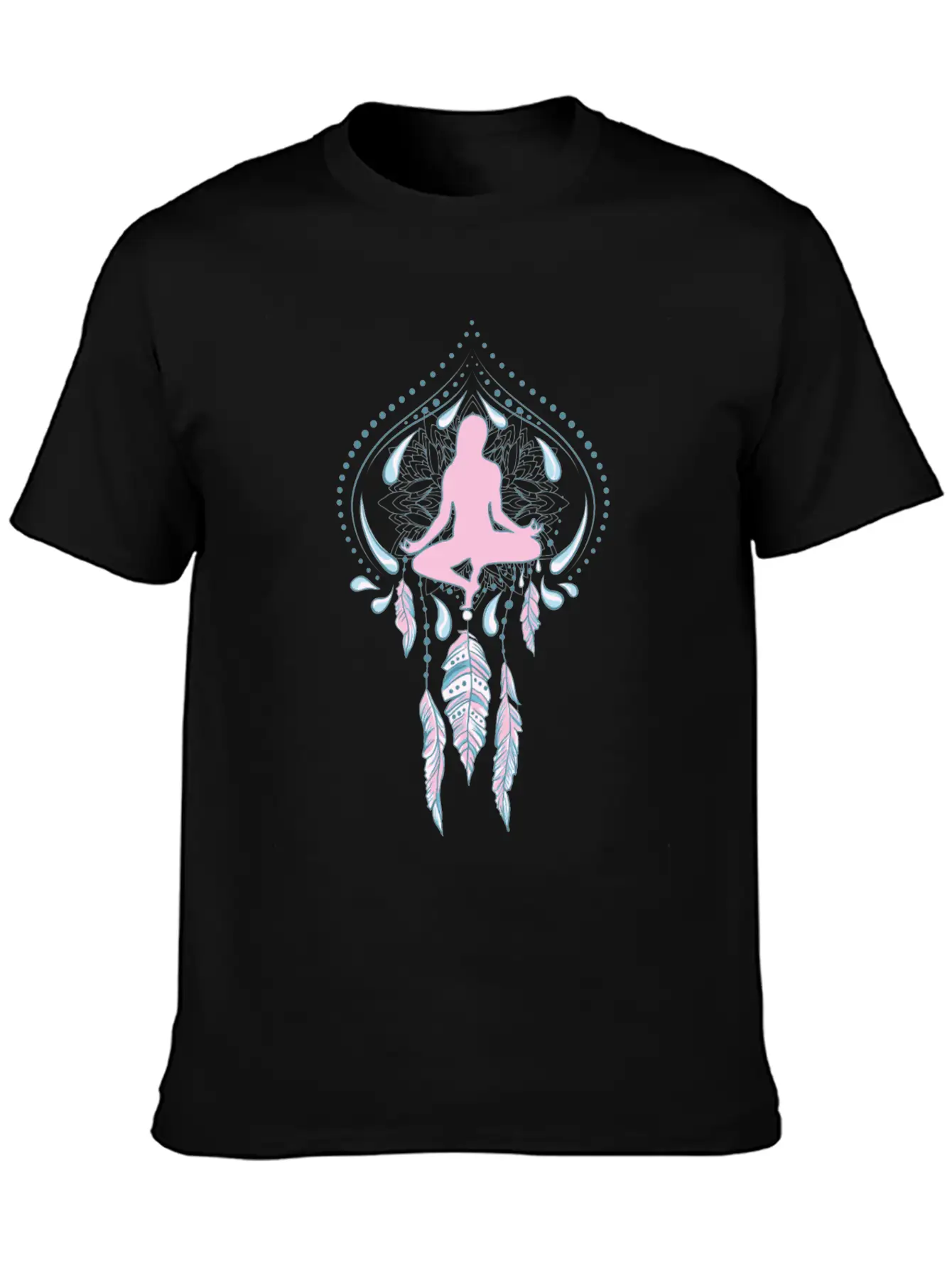 Meditation 07 Unisex Short Sleeve Soft Cotton T-Shirt – Casual Everyday Wear