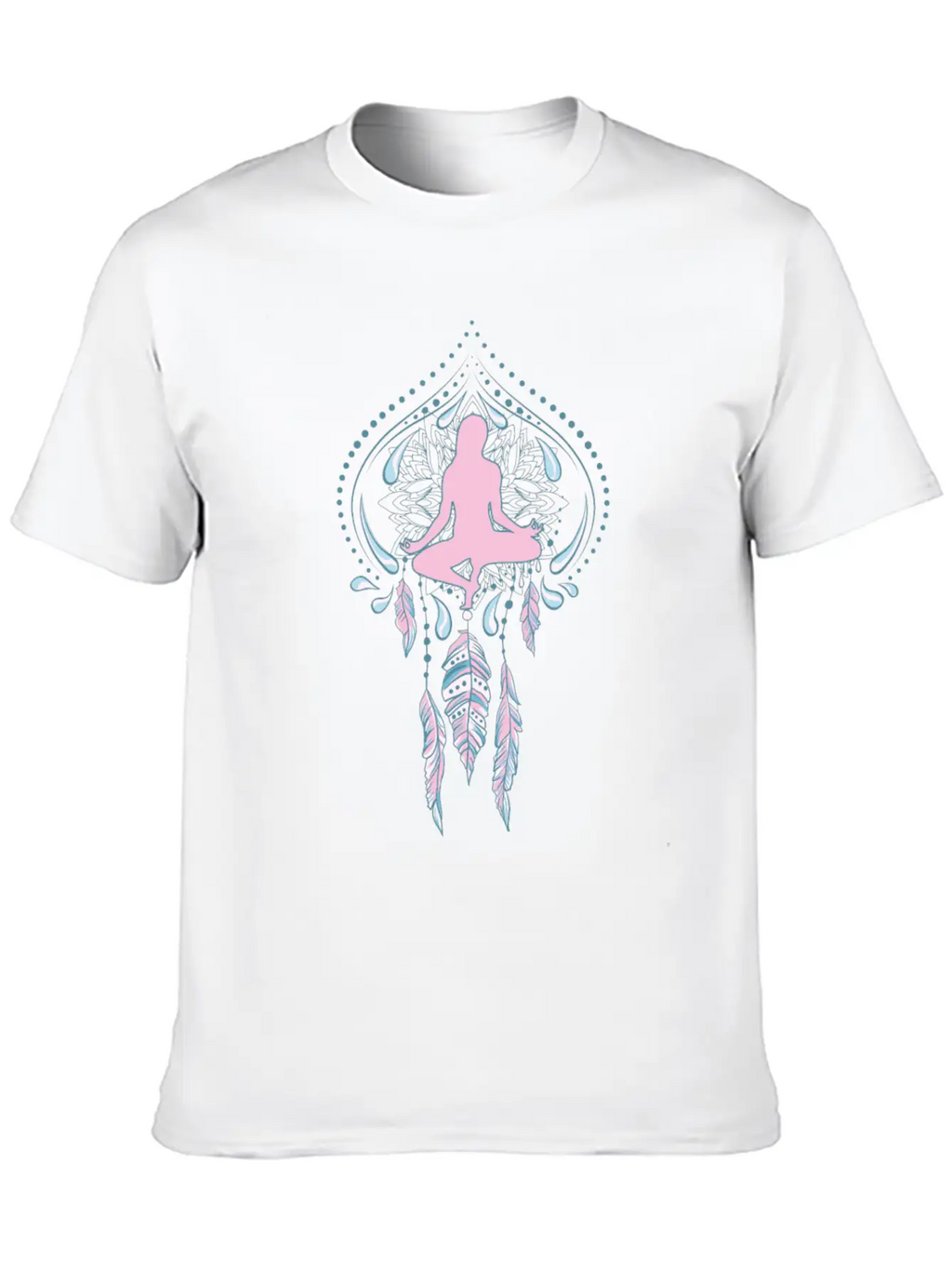 Meditation 07 Unisex Short Sleeve Soft Cotton T-Shirt – Casual Everyday Wear