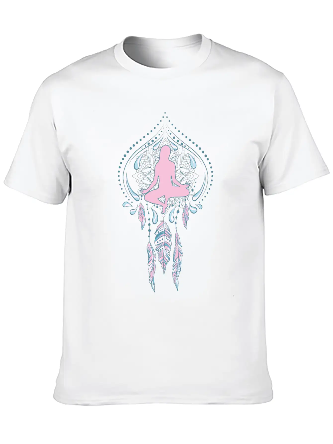 Meditation 07 Unisex Short Sleeve Soft Cotton T-Shirt – Casual Everyday Wear