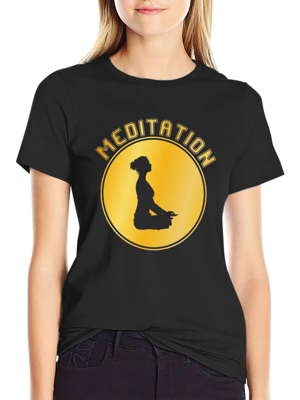 Meditation Breathable Soft Cotton T-Shirt – Timeless Casual Look