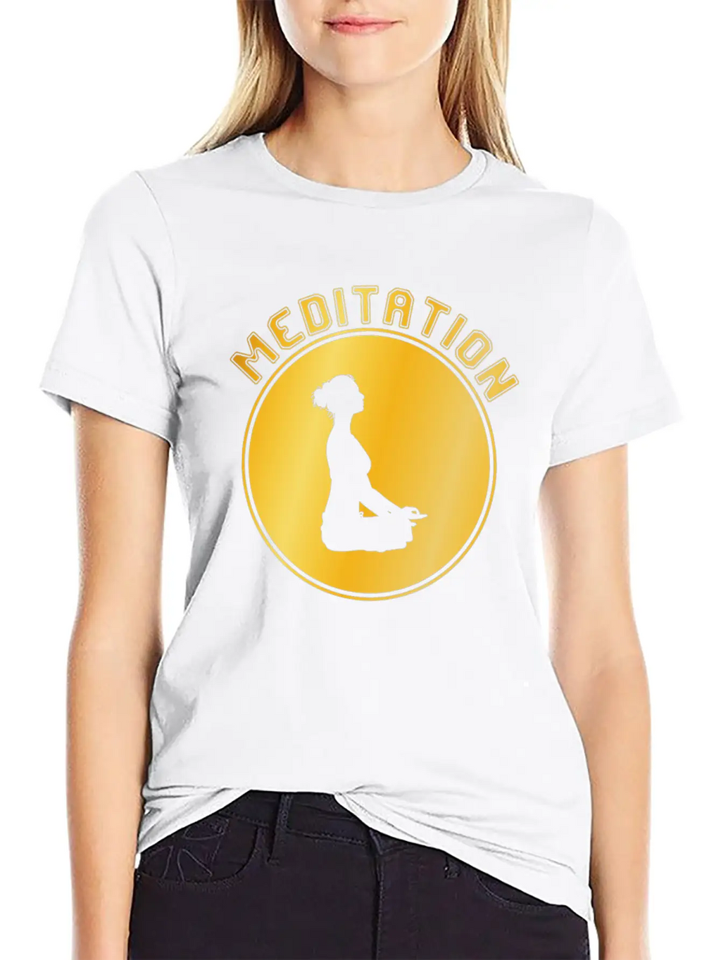 Meditation Breathable Soft Cotton T-Shirt – Timeless Casual Look