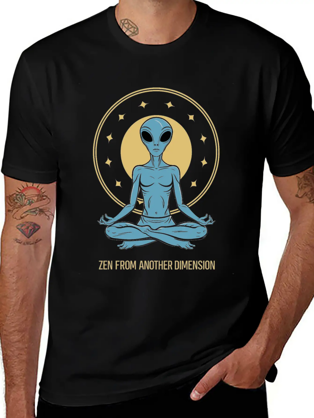 Meditation, Mindfulness Relaxation Stress Relief Unisex Casual T-Shirt – Clean Design For Daily Comfort