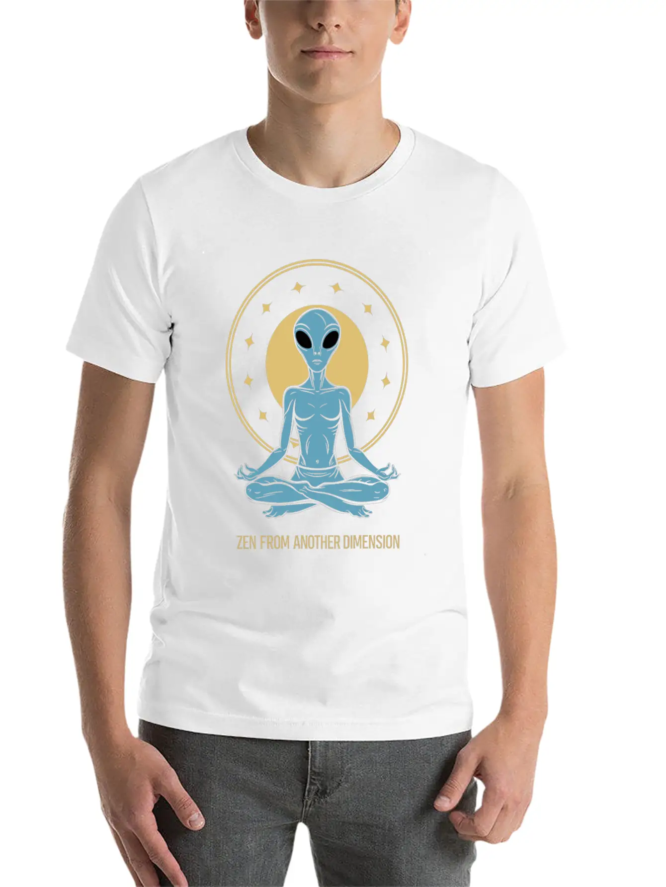 Meditation, Mindfulness Relaxation Stress Relief Unisex Casual T-Shirt – Clean Design For Daily Comfort