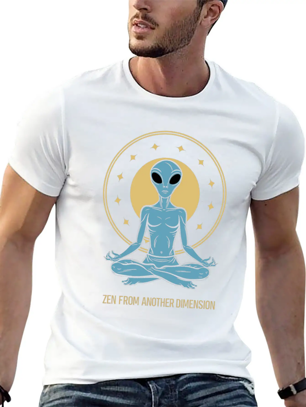 Meditation, Mindfulness Relaxation Stress Relief Unisex Casual T-Shirt – Clean Design For Daily Comfort