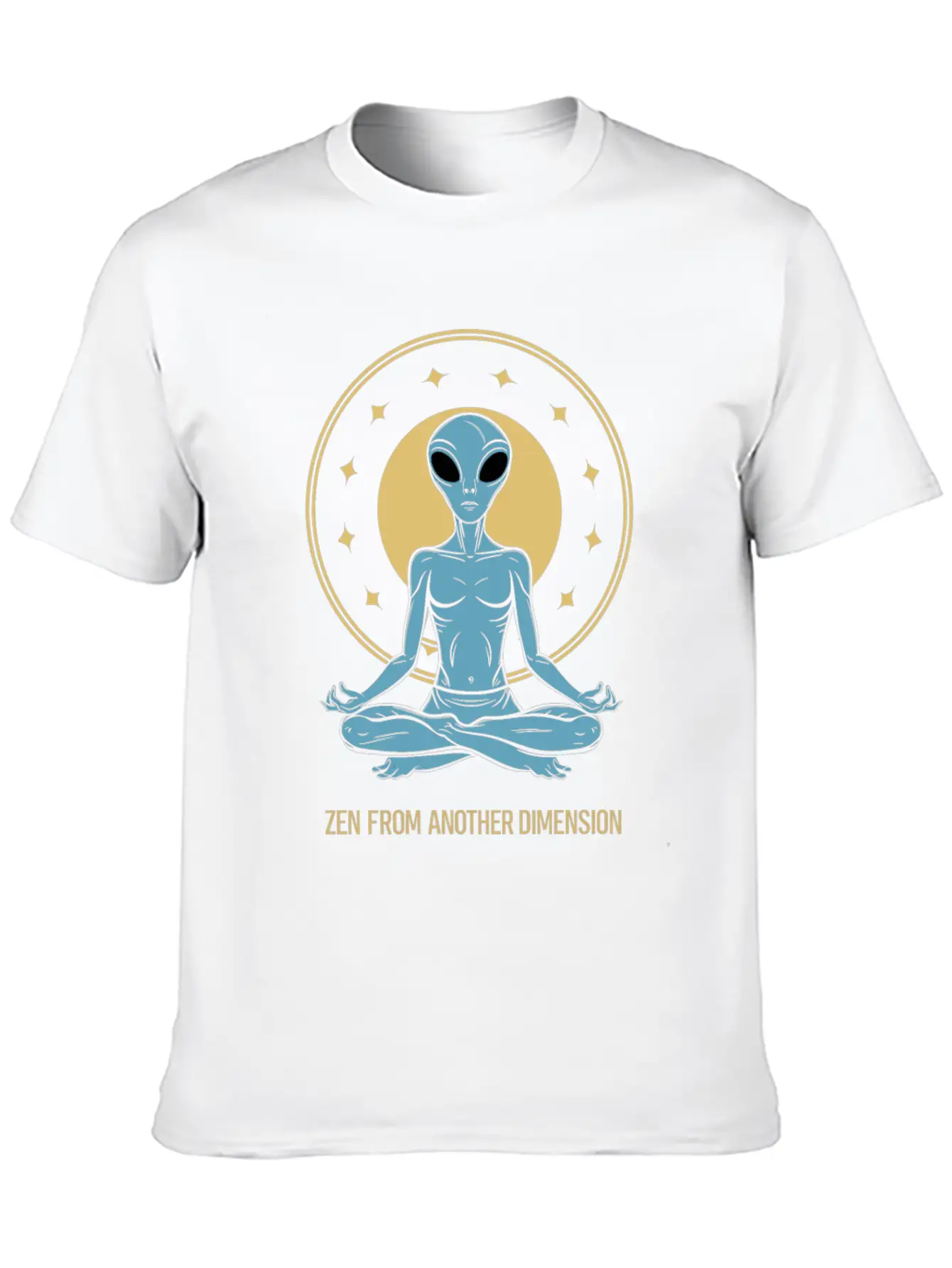 Meditation, Mindfulness Relaxation Stress Relief Unisex Casual T-Shirt – Clean Design For Daily Comfort