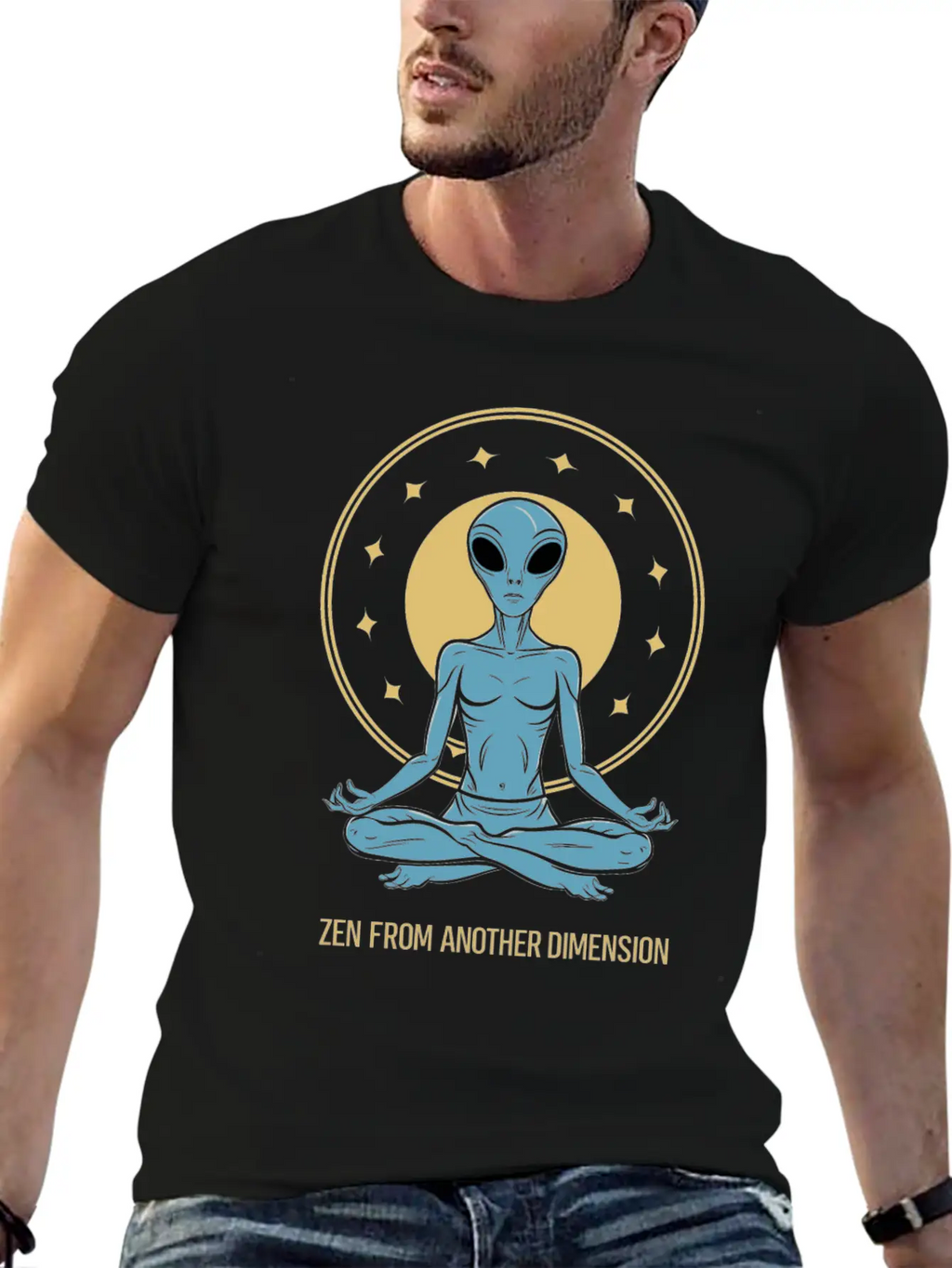 Meditation, Mindfulness Relaxation Stress Relief Unisex Casual T-Shirt – Clean Design For Daily Comfort